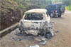 Kundapur: Miscreants set fire to car parked near mosque